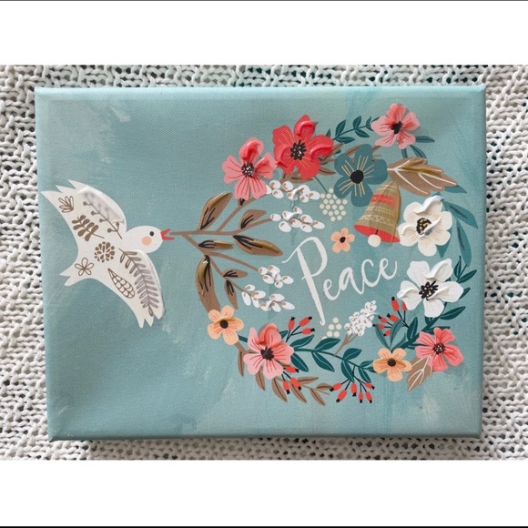 Pier 1 Other - 🎉SALE🎉Pier 1 Imports Christmas PEACE decor